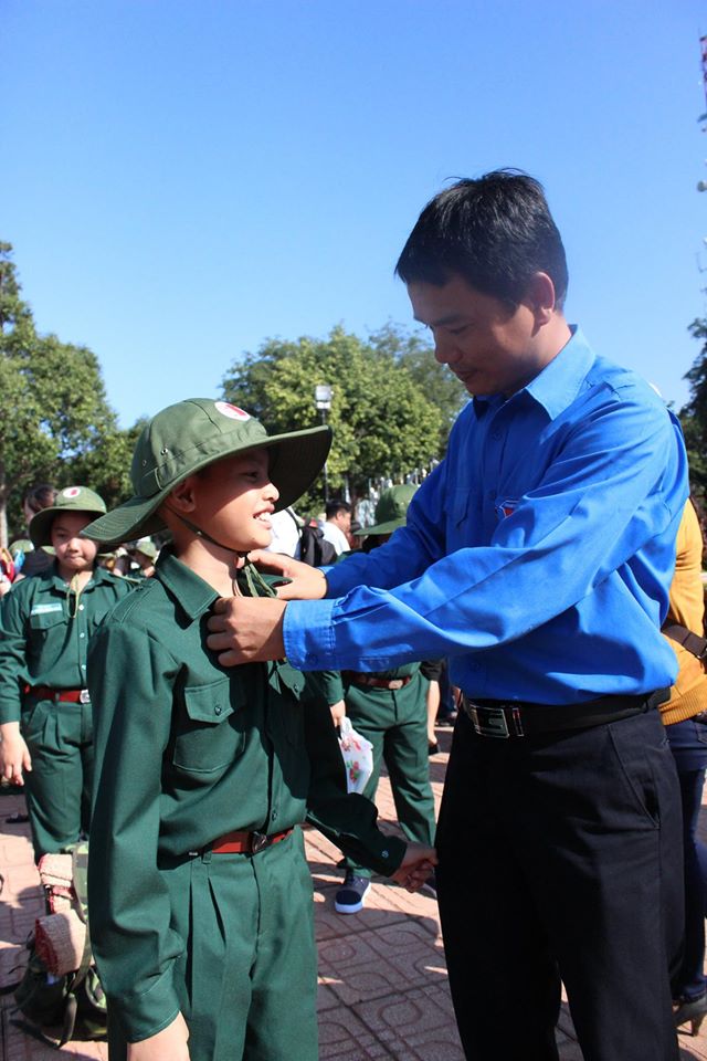 Lễ nhập ngũ "Học kỳ trong quân đội" năm 2015